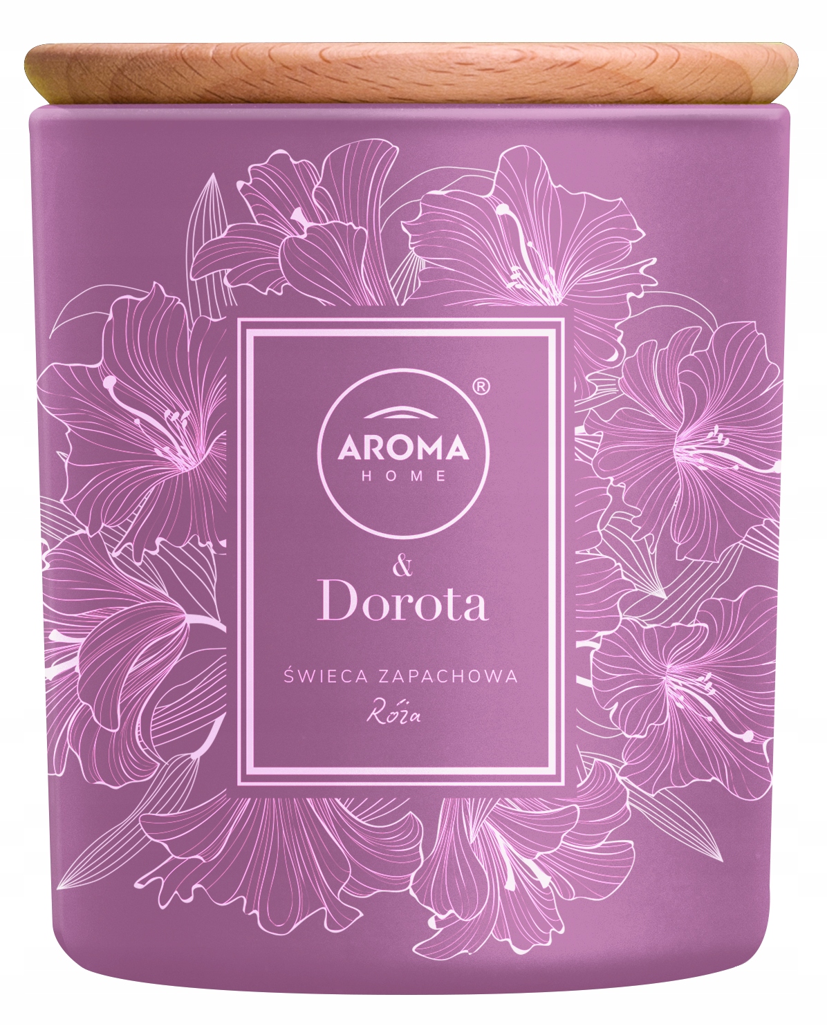 

Aroma Home Dorota róża- Świeca