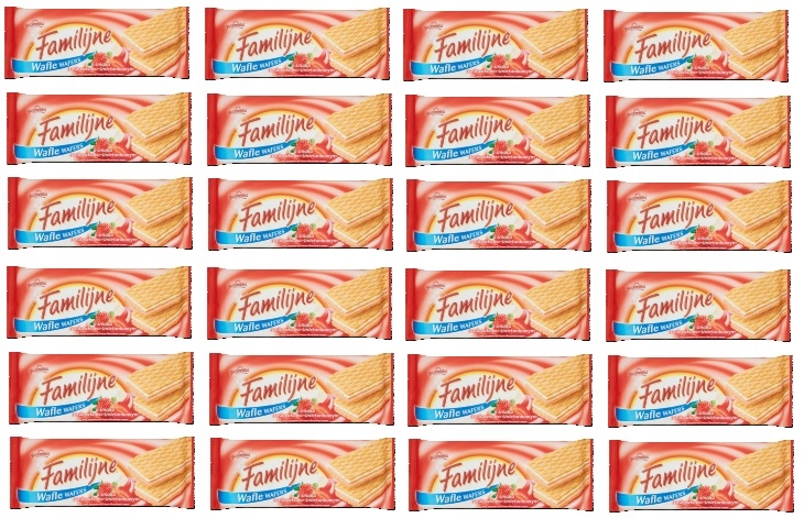 Levně 24 x 180 g Jutrzenka Rodinné oplatky smetana jahoda Karton