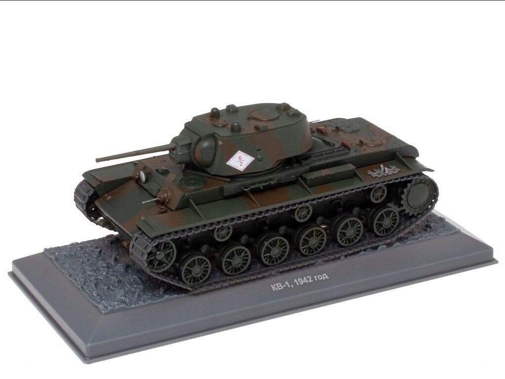Tank KW-1 1942 1:43 DeAgostini T10