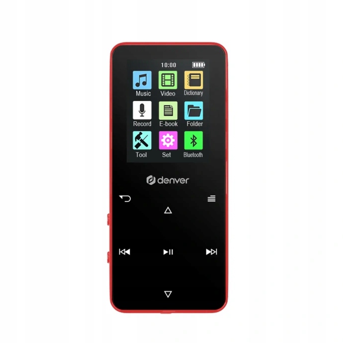 Odtwarzacz MP4 Denver MP-1830R Bt 1,8" 4GB czerwony