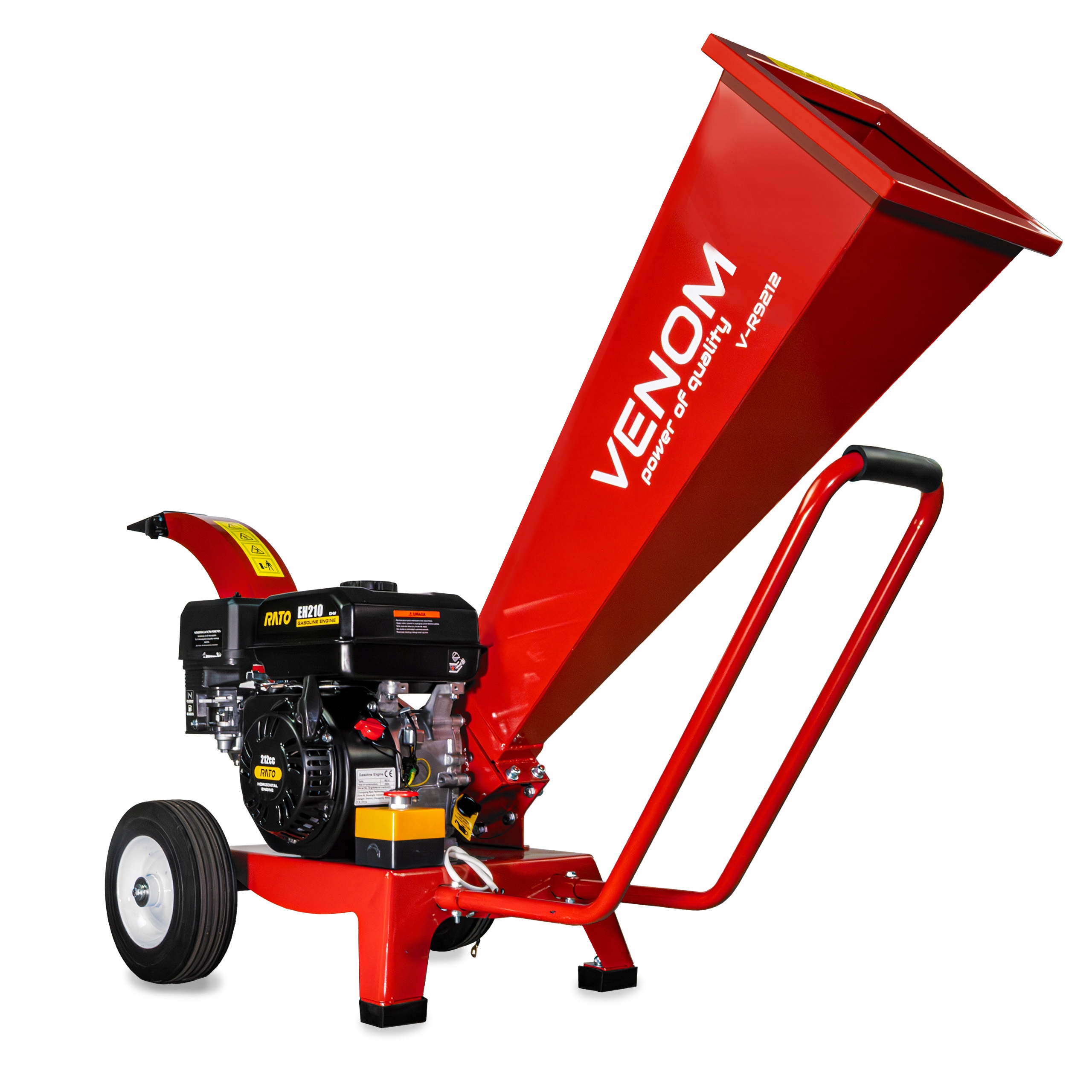 ROZDRABNIACZ SPALINOWY VENOM DO GAŁĘZI MAX 60MM SILNIK 212CC