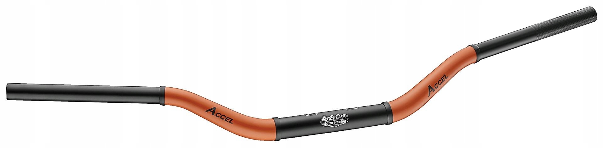 Accel nízky hliníkový volant 28,6 mm Taper MX Oranžový