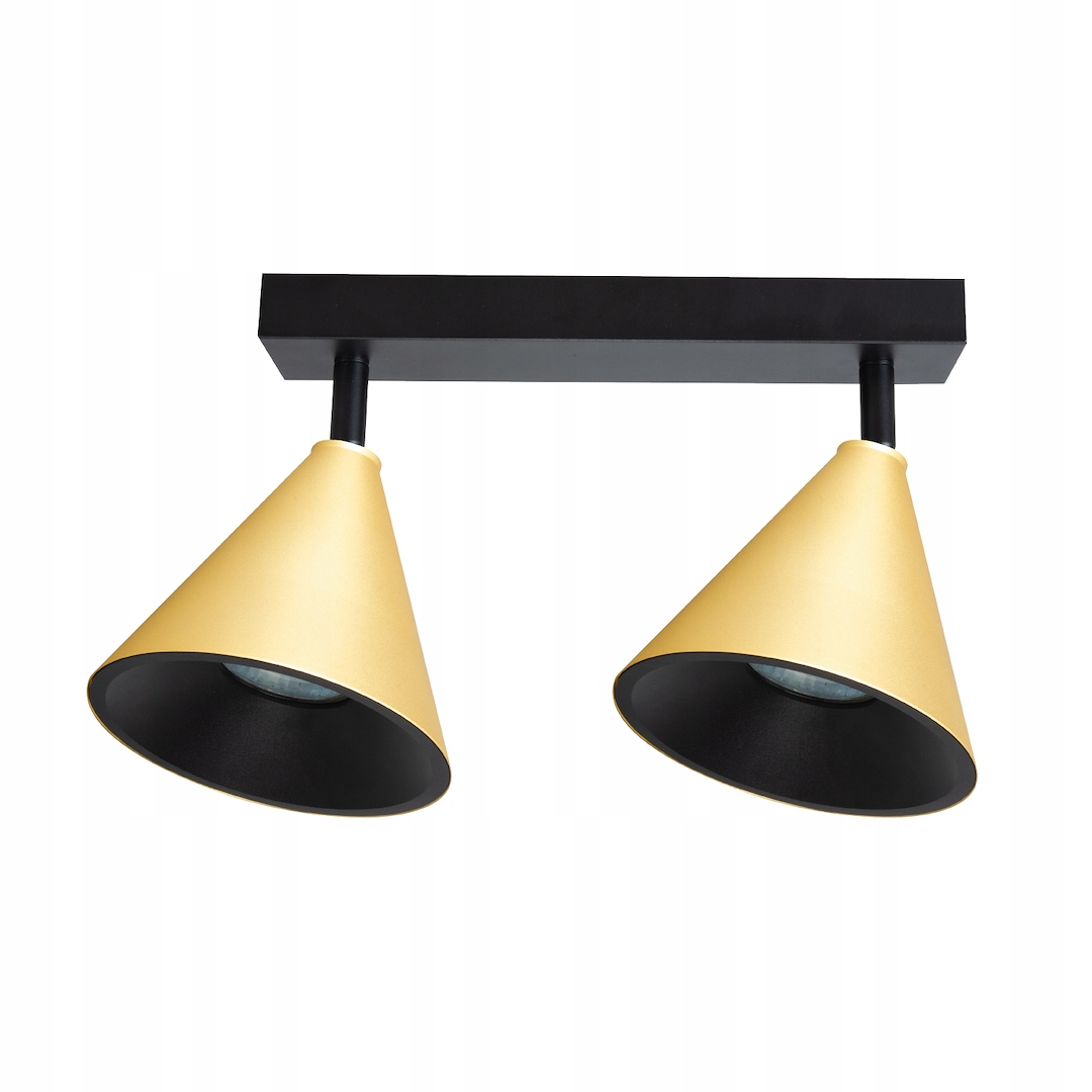 Svítidlo Cone Spot Zlaté 2xGU10