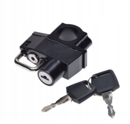 

Zapiecie hak blokada na zakupy kask motocyklowy