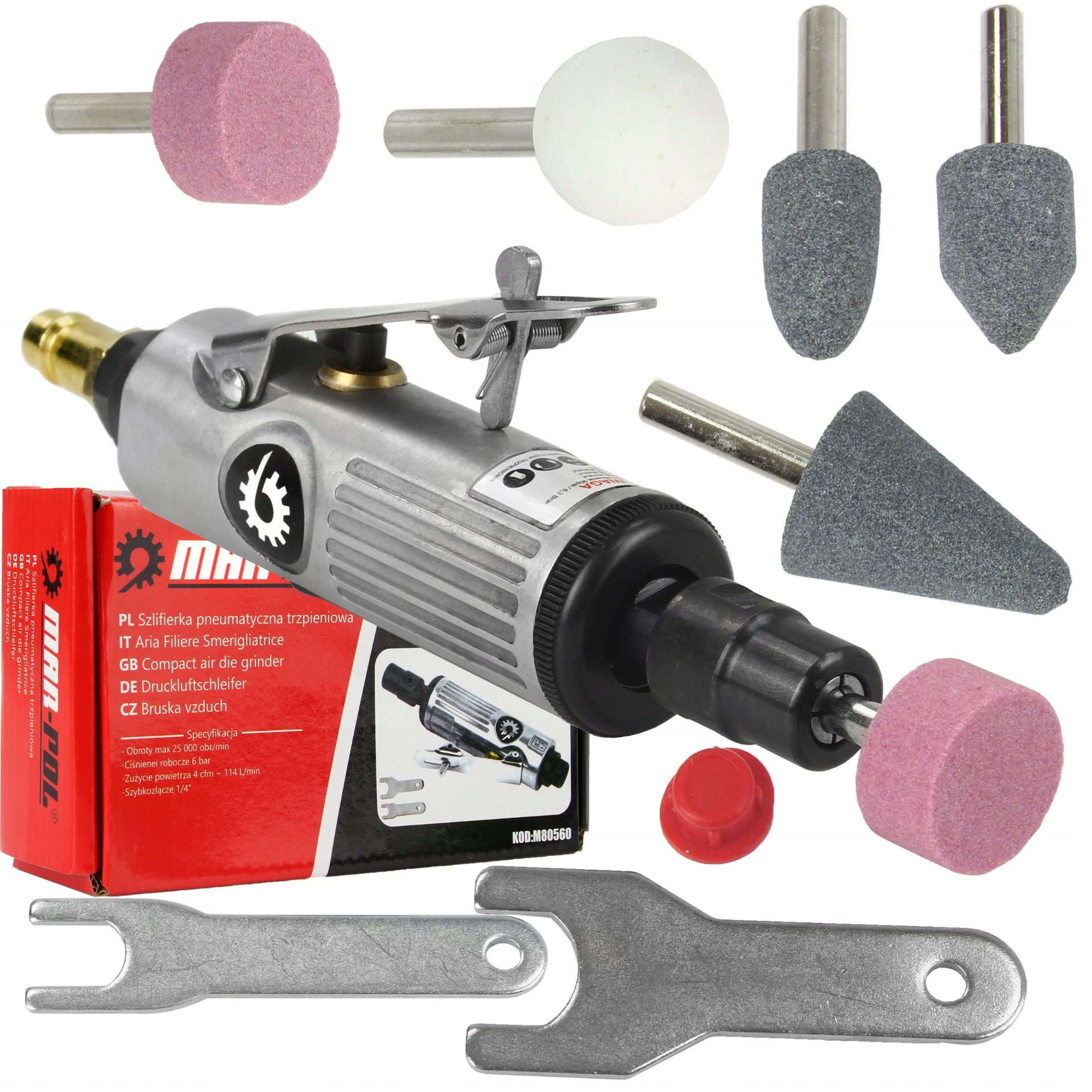 Пневматическая шлифовальная машина 25000 об. / мин. 1/4