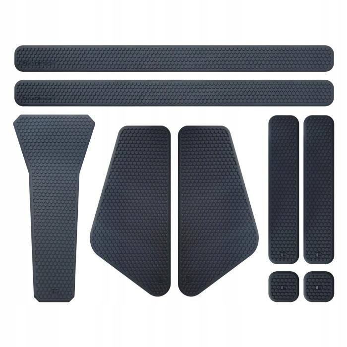 Zestaw osłon na motocykl Tankpad ONEDESIGN HDR285 czarny