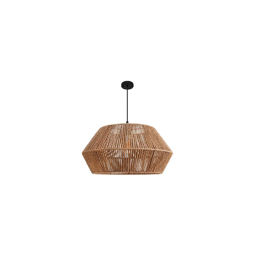 Led Závěsné Lampy Ocelové Ø500 MM Hnědo-černé Boho IP20