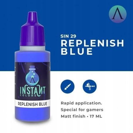 Scale 75: ScaleColor: Instant Replenish Blue farba akrylowa 17 ml