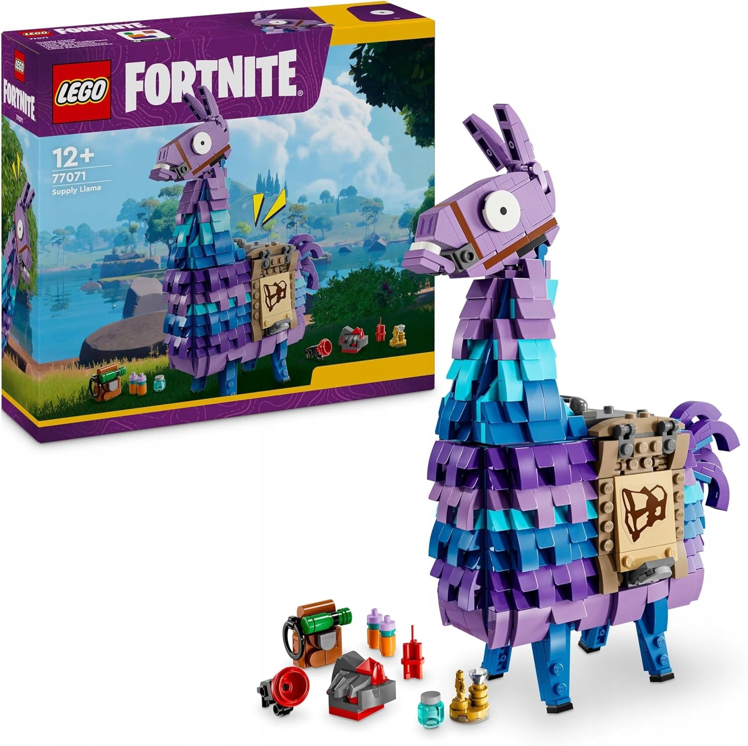 Lego Fortnite 77071 Lama Piniata pohyblivé prvky dynamit