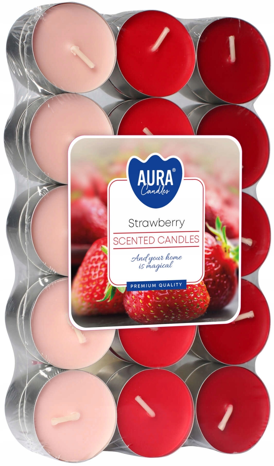 Aromamelegítők |AURA|~4h| 30 db| Eper|