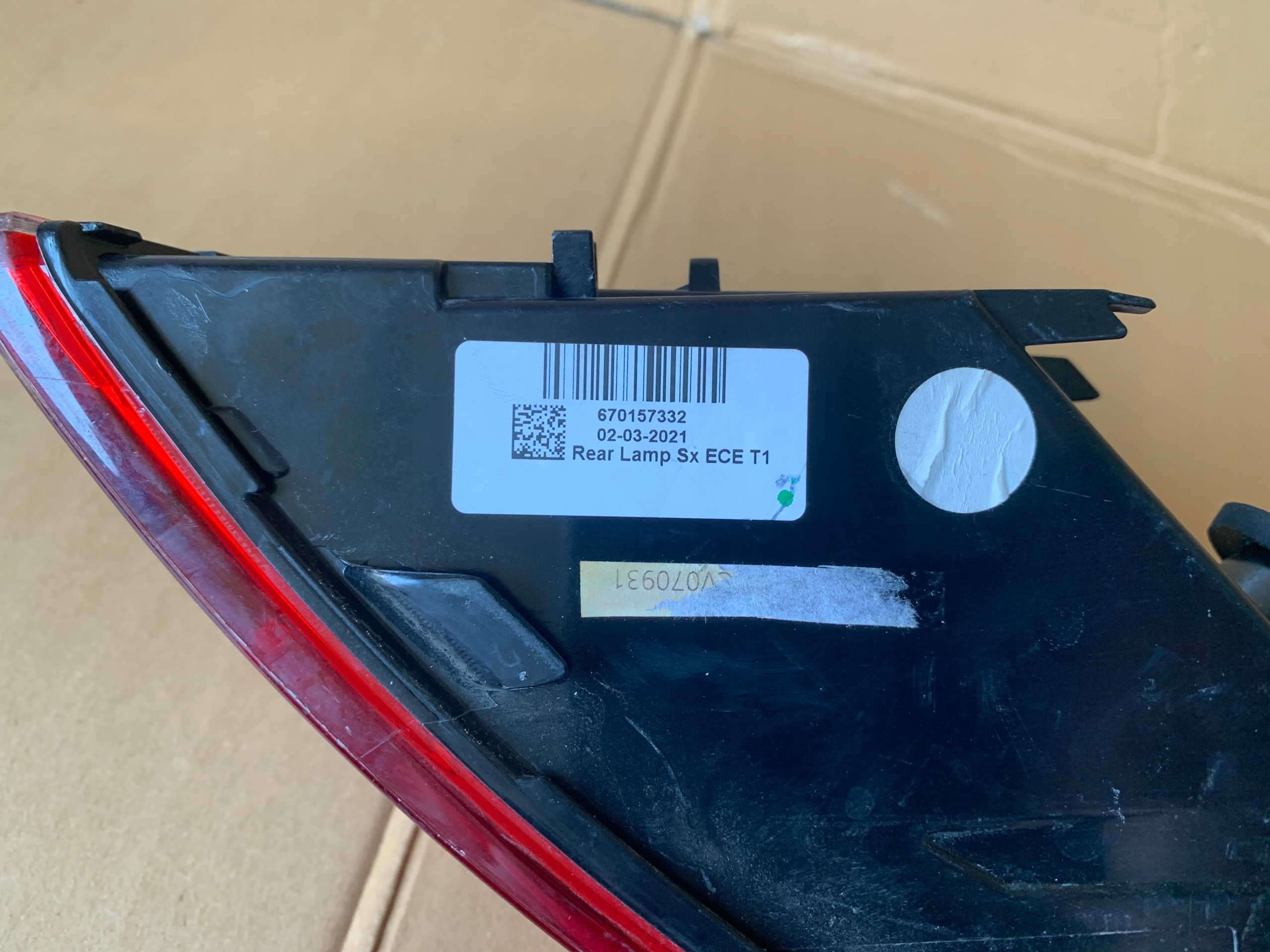 фонарь MASERATI GRECALE европа комплект 670157331 329 334 332