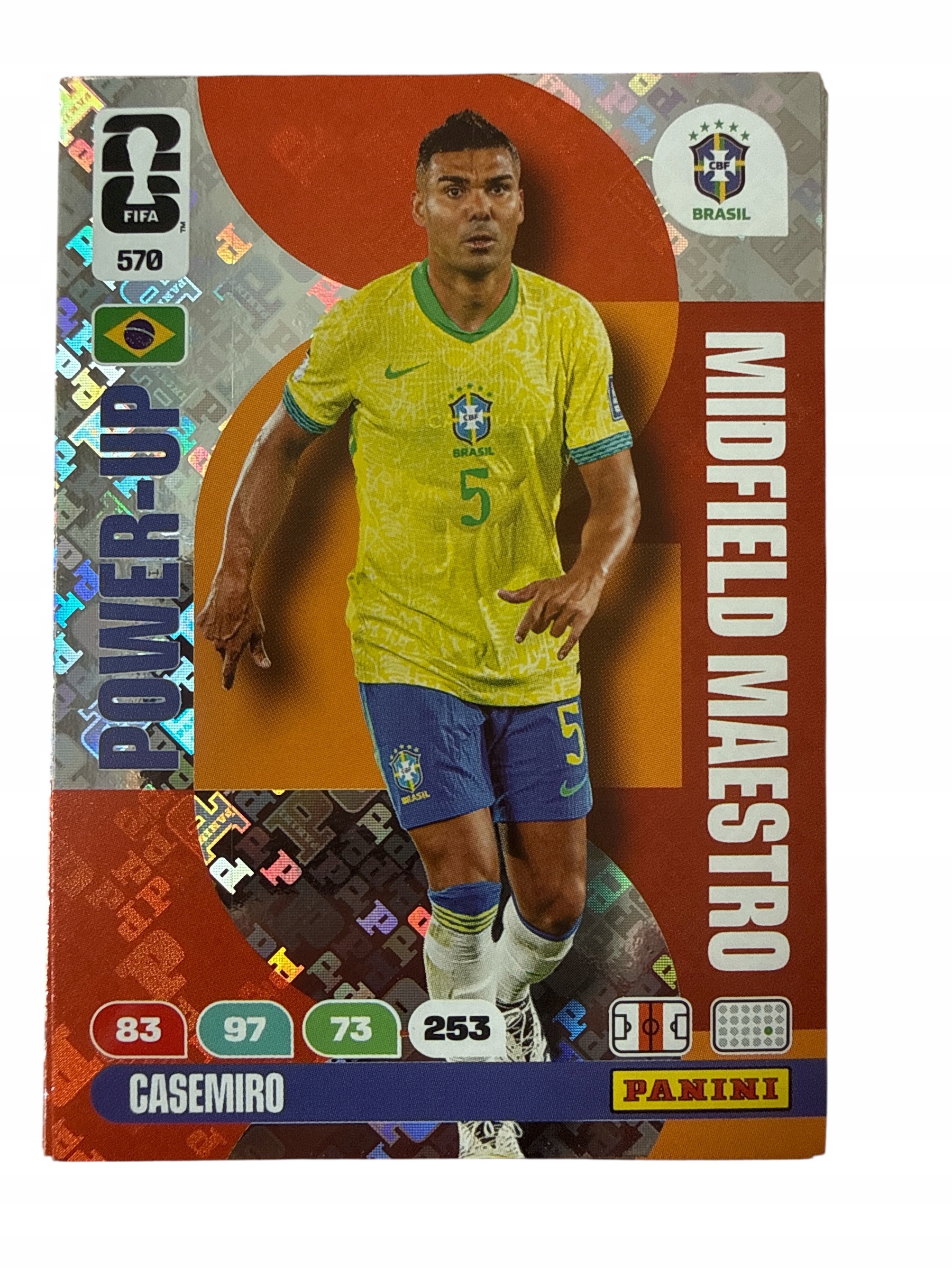 Fifa World Cup America 2026 Panini Midfield Maestros 570 Casemiro