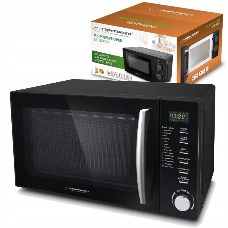 Kuchenka mikrofalowa Esperanza Cocinero EKO010 mikrofala