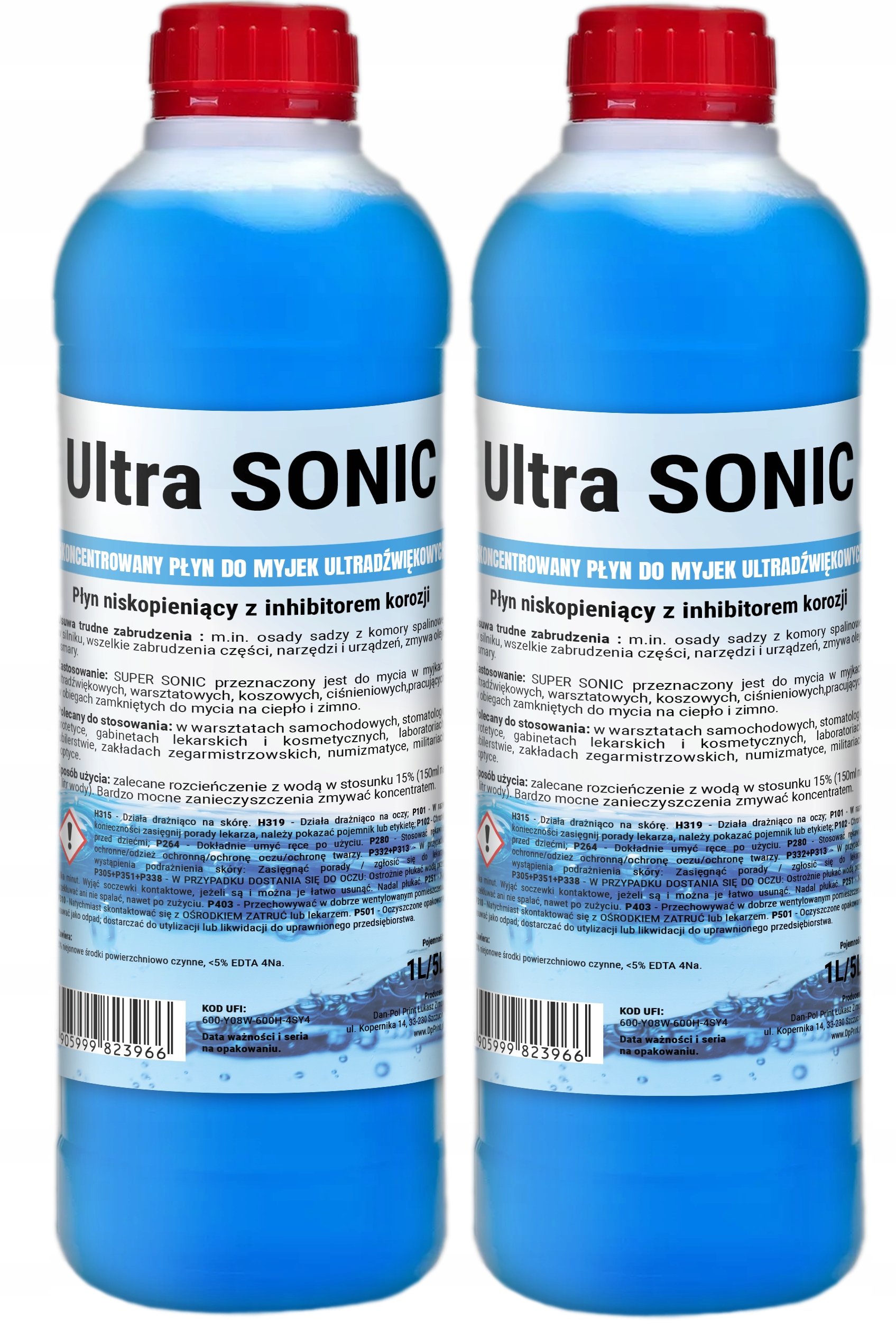 Koncentrat płyn do myjki ultradźwiękowej Ultra Sonic 2L