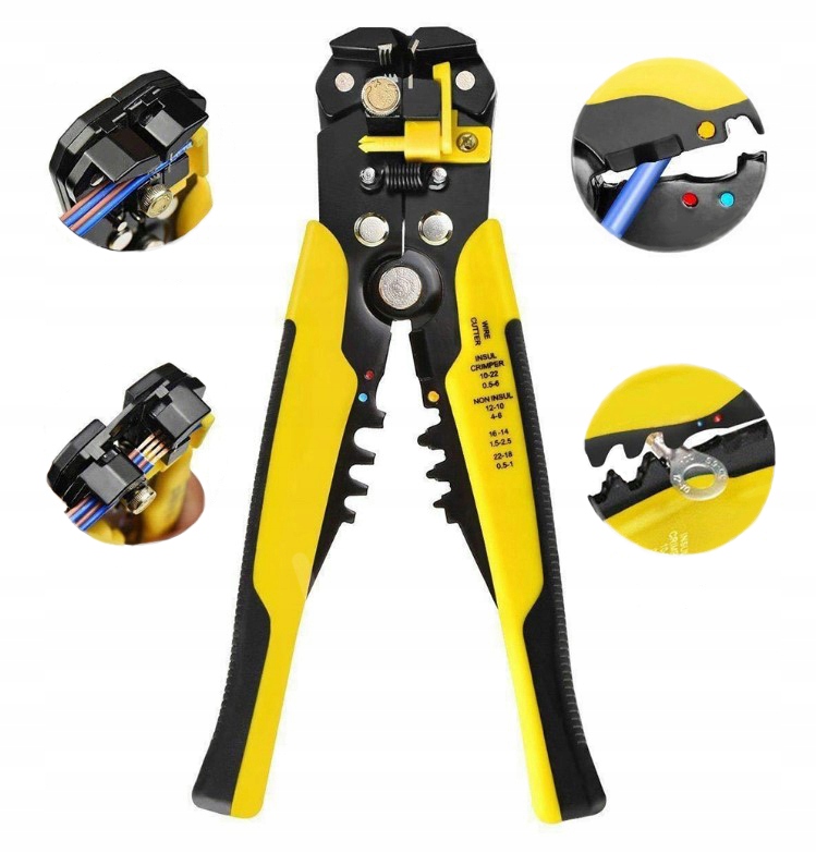 Ściągacz Izolacji do Kabli Przewodów Zaciskarka Marka Iso Trade