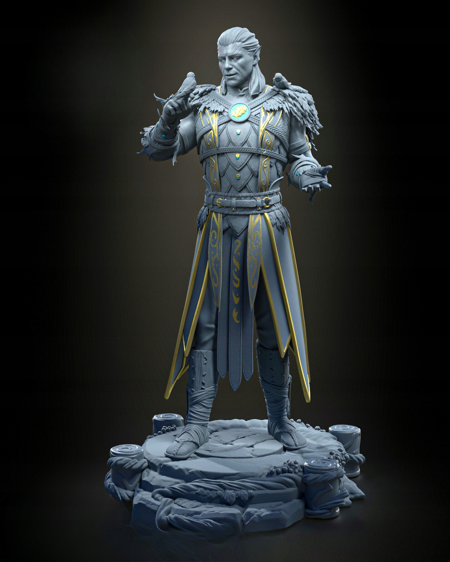 Halsin Druid z Baldur's Gate 3: Sběratelská figurka