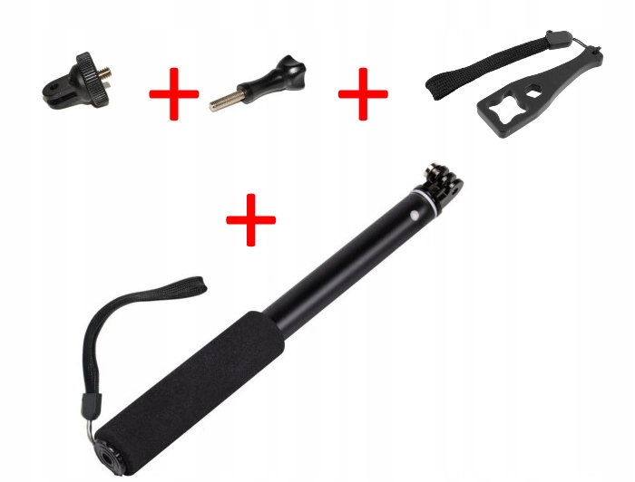 

Monopod Wodoodporny selfie stick kijek do GoPro 10