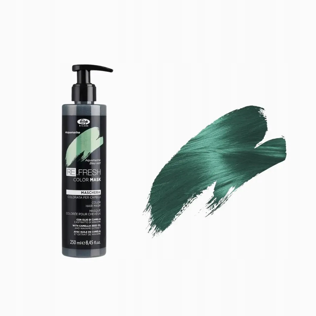 Lisap Refresh Akvamarínová barvicí maska 250 ml