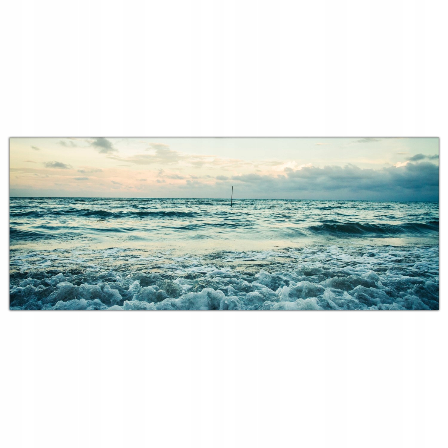 

Obraz Szklany Foto-obraz Fale Plaża Morze 125x50