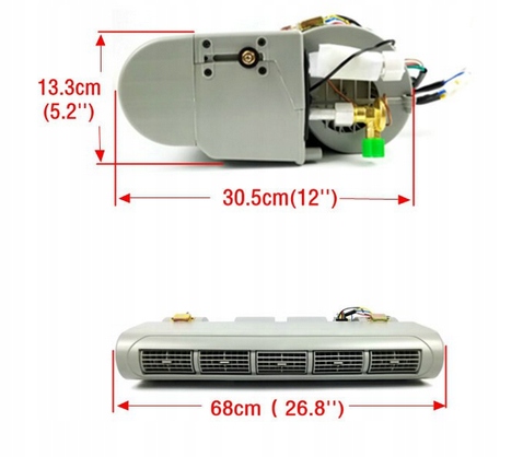 PAROWNIK KLIMATYZACJI 12 24V UNIWERSALNY BUS LEKI Machine type Other