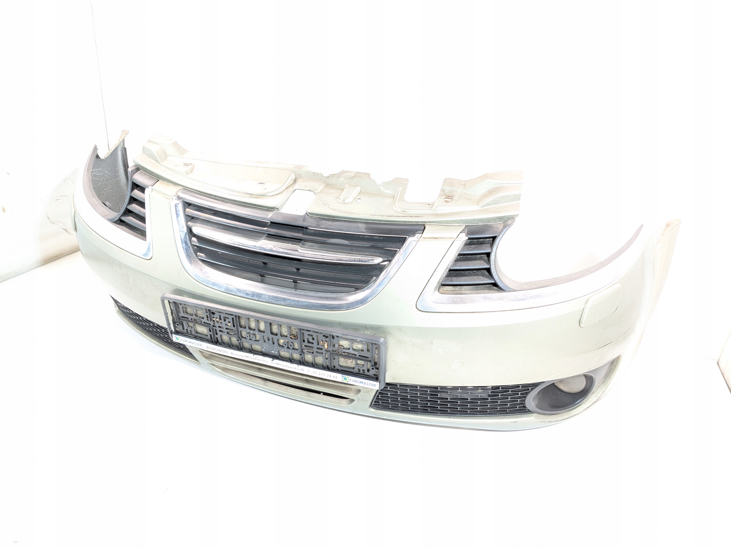 front bumper front jasnozielony Saab 93 9-3 02-14