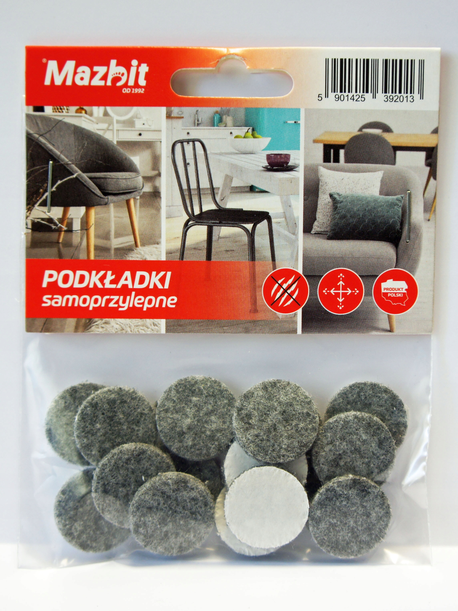

Samoprzylepne Filcowe Podkładki Pod Meble 20mm