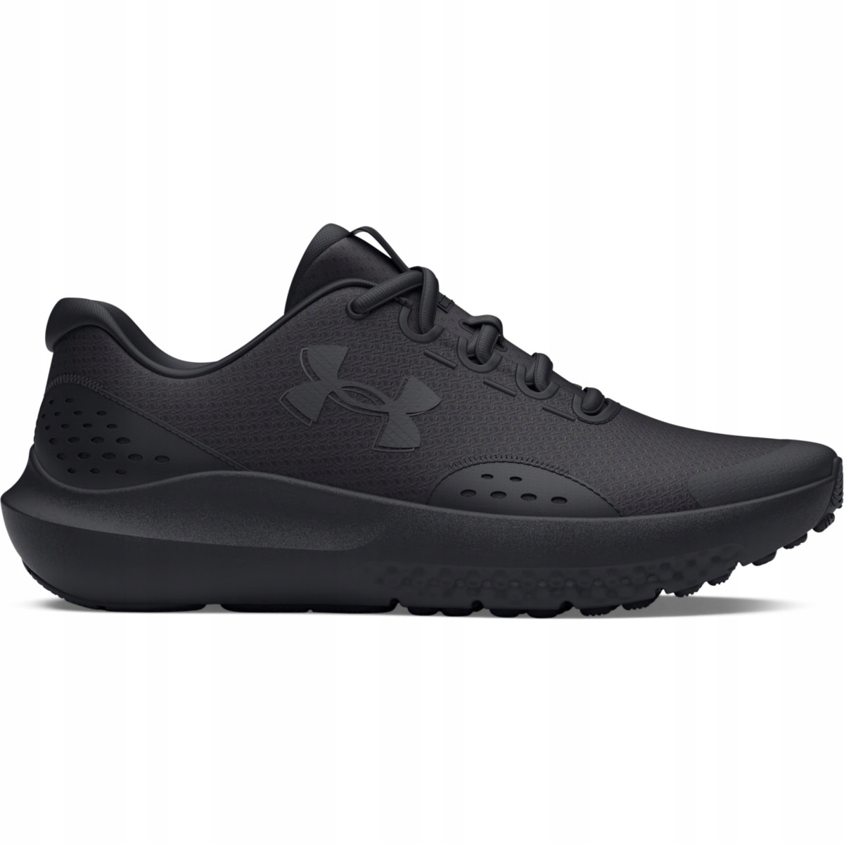 Chłopięce buty do biegania Under Armour Ua Bgs Surge 4 czarne