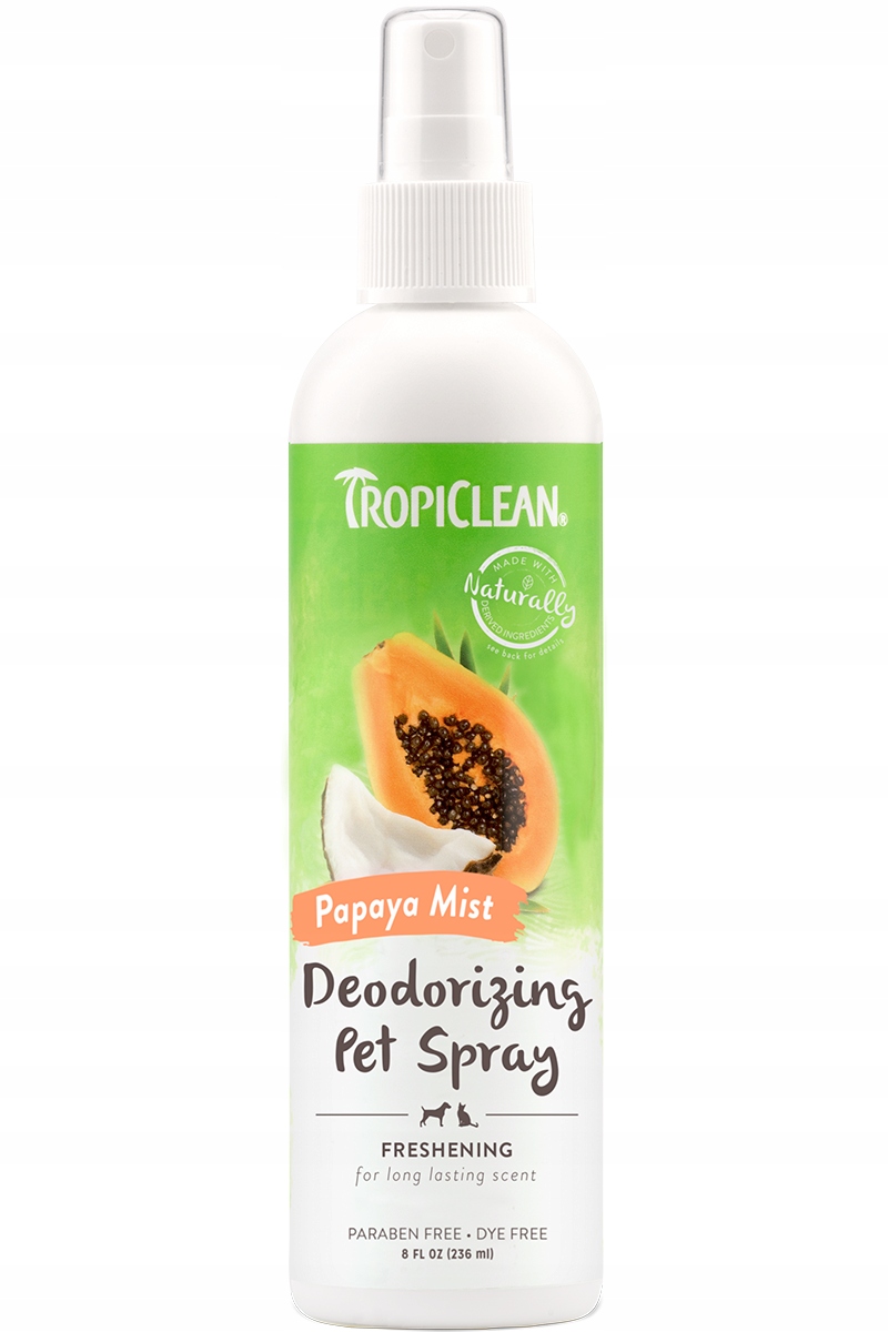 Фото - Ліки й вітаміни TropiClean Perfumy dla zwierząt Papaya Mist 236ml 