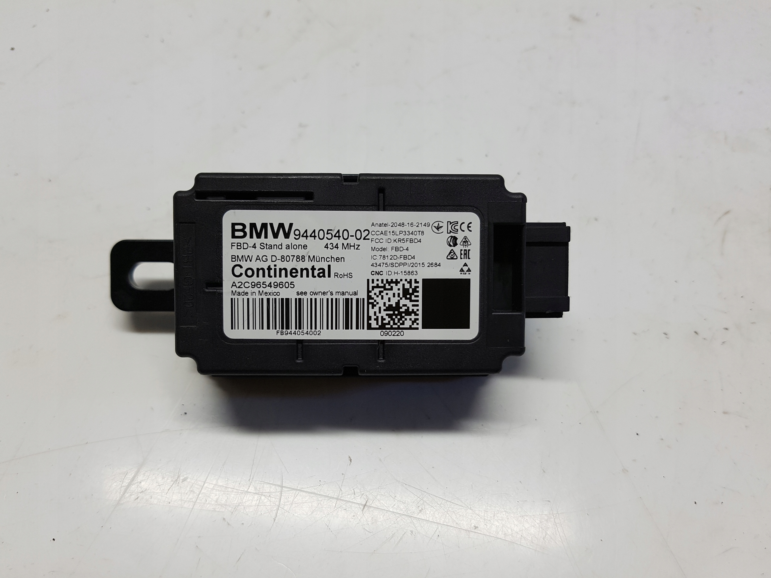 BMW G20 330e module control unit ODBIORNIK 9440540