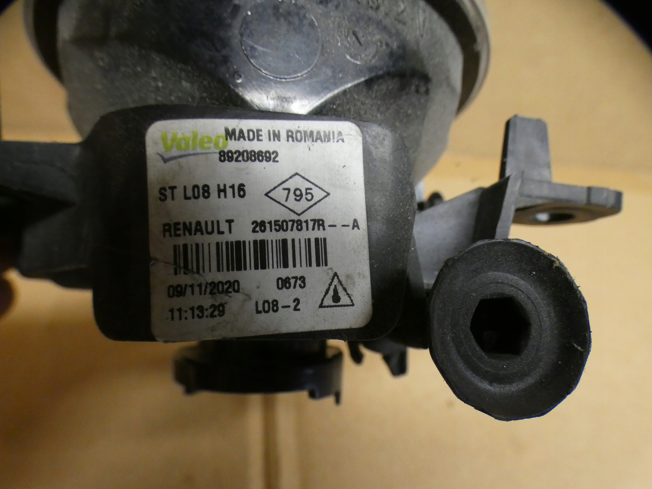 Dacia Lodgy fog light front 261507817R