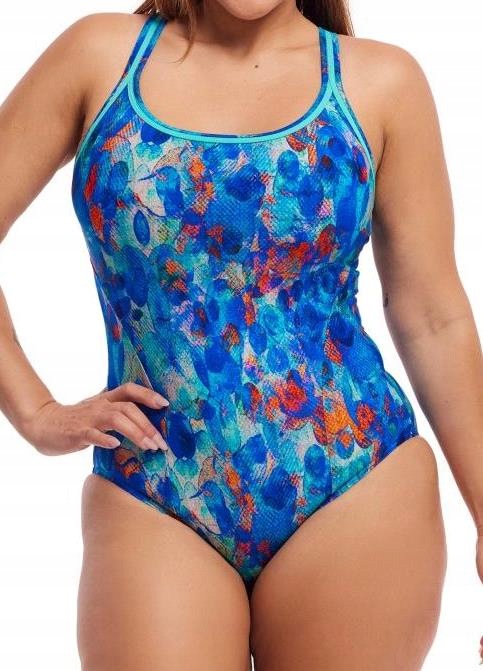 Strój do pływania Funkita Paint Press Locked In Lucy 22 (UK44) 4XL