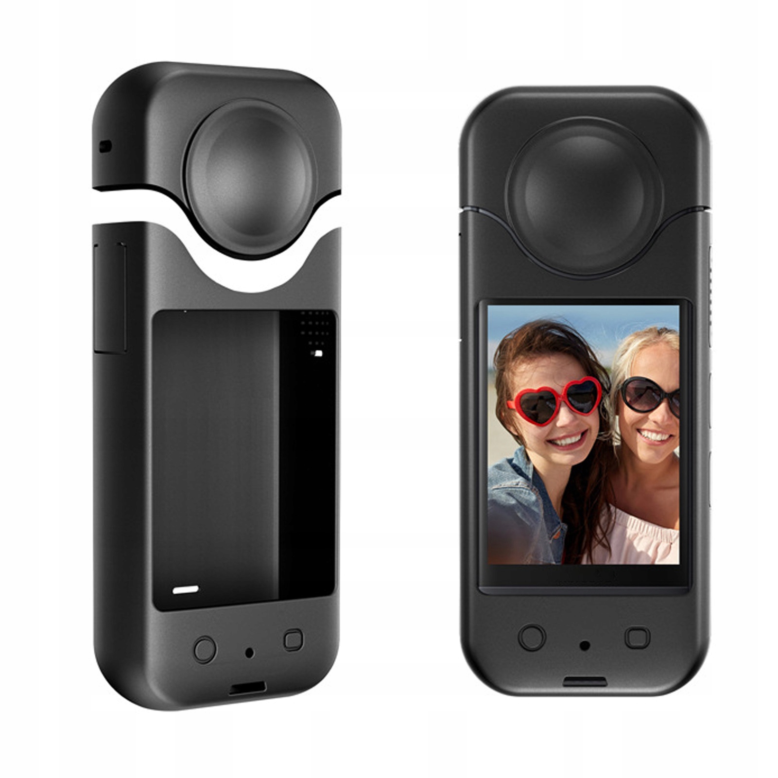 ETUI SILIKONOWE OCHRONNE DO KAMERY INSTA360 X3 CZARNY