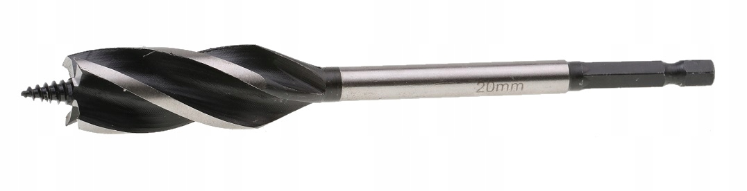 

Wiertło Świder Do Drewna 20 x 165 mm Na Wkrętarkę