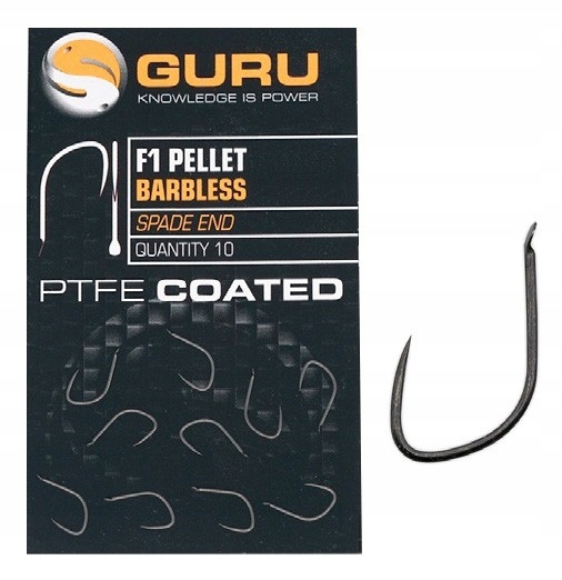 Haczyk Guru F1 Pellet Barbless 22(10szt.) Rozmiar: 22