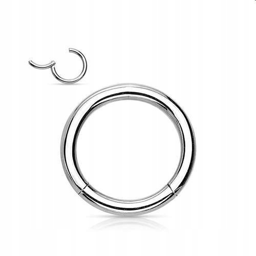 

Kolczyk kółko clicker stal 316l lobe nostril 0,8/9