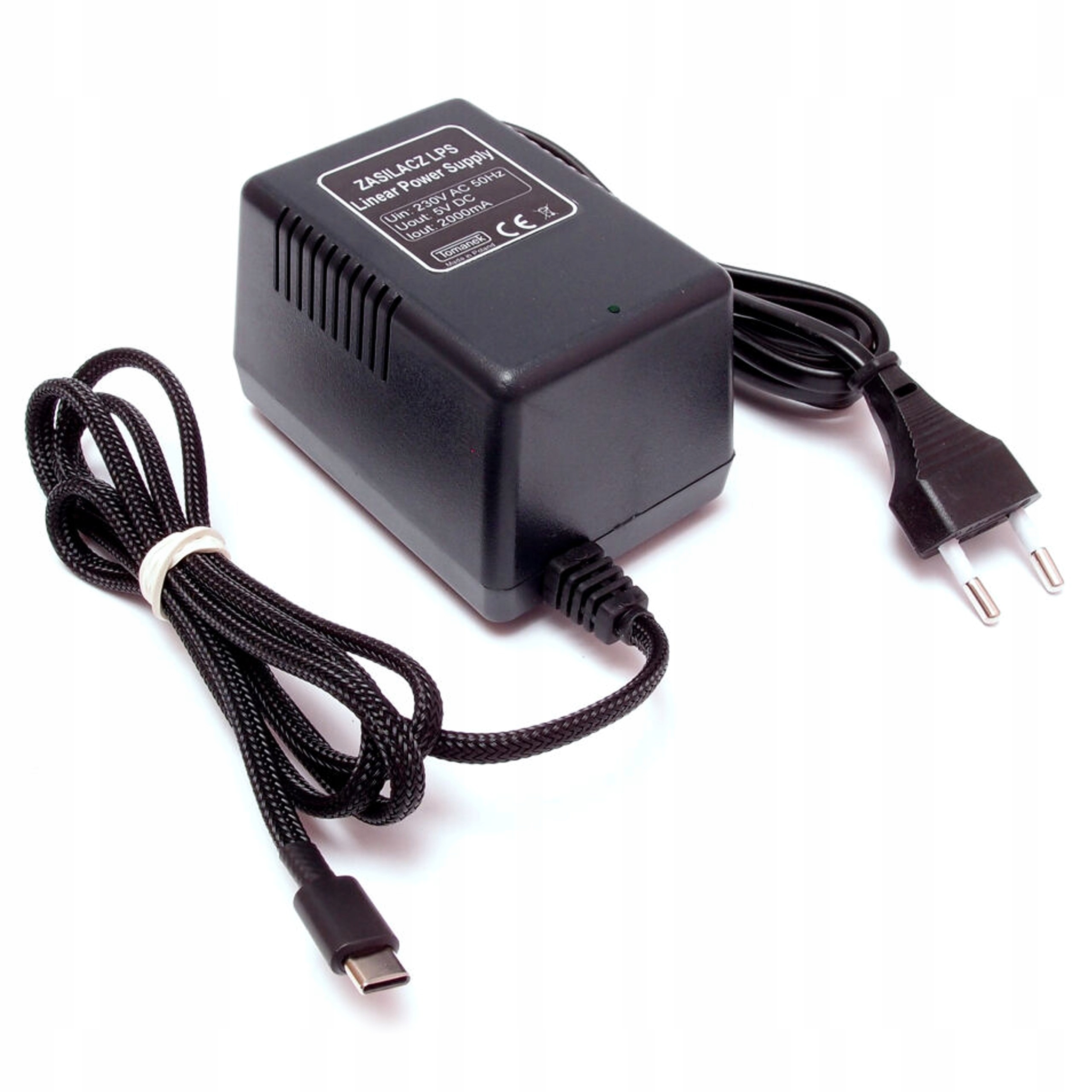 Линейный стабилизированный источник питания Tomanek LPS для аудиооборудования 5V DC/2A USB C