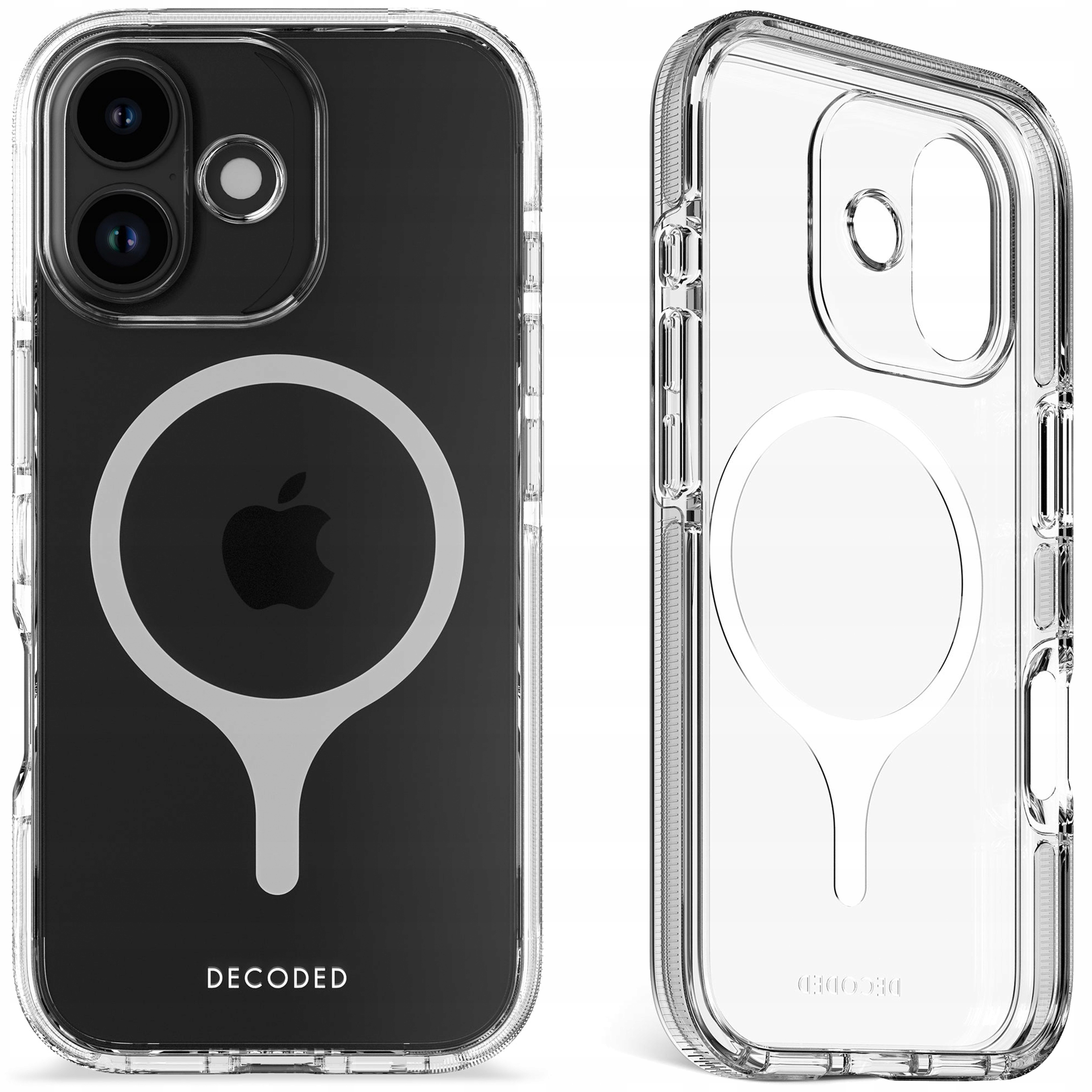 Decoded DropTec Clear Case – Pouzdro s MagSafe pro iPhone 17 Kryt