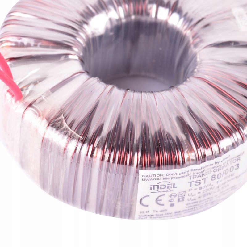 TST 80/003 24V 3,33A TRANSFORMATOR TOROIDALNY Marka Indel