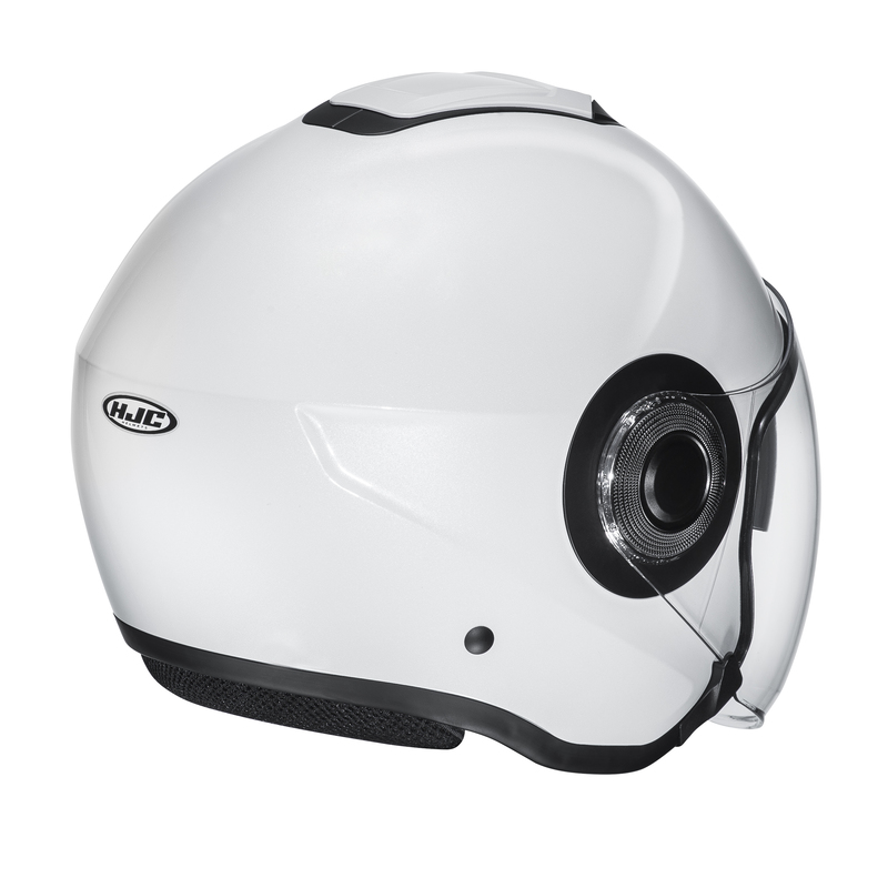 Kask Motocyklowy Otwarty HJC I40 Semi Flat Pearl White L Model I40