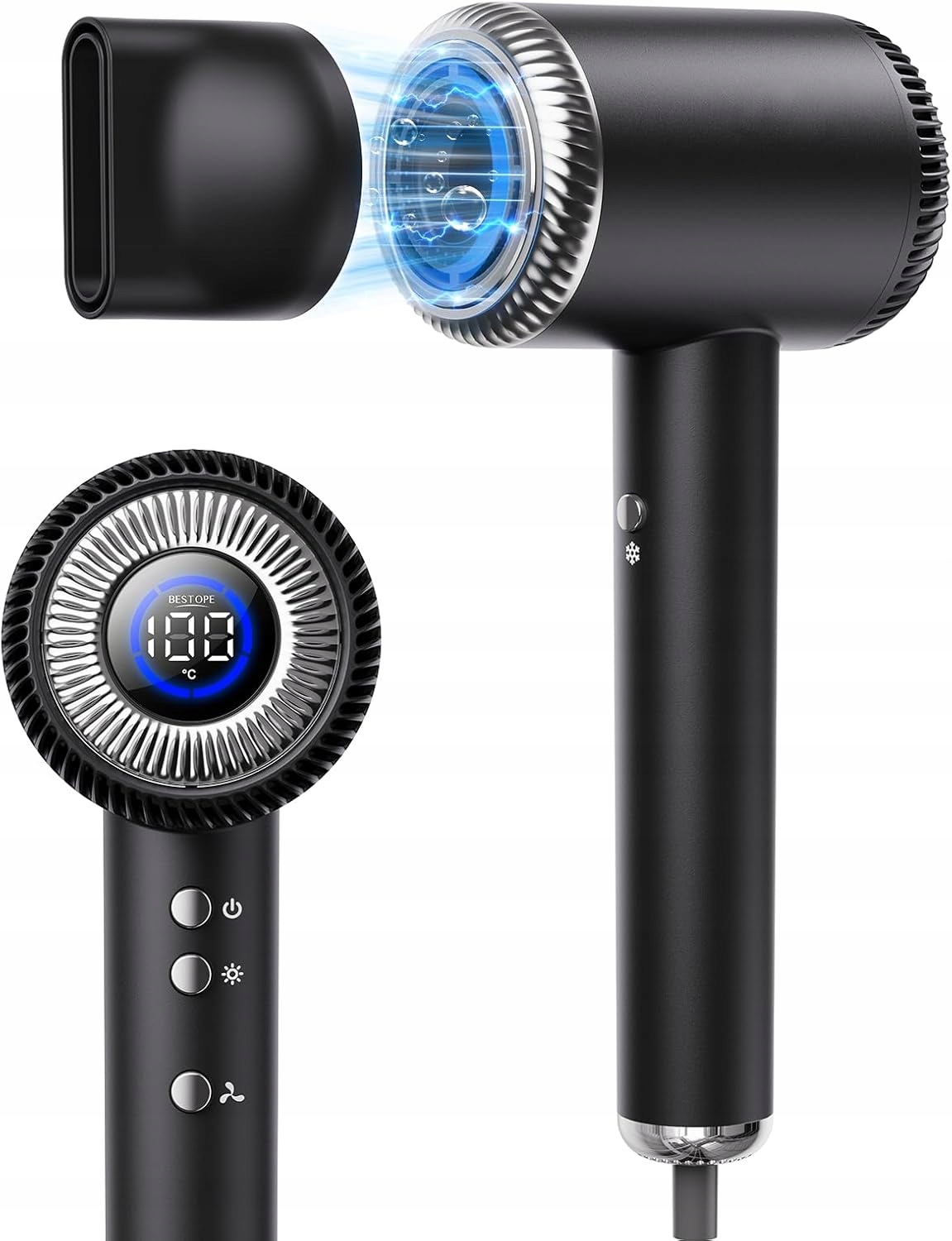 Fén Na Vlasy Bestope Pro Ionová Fén 110 000 ot/min