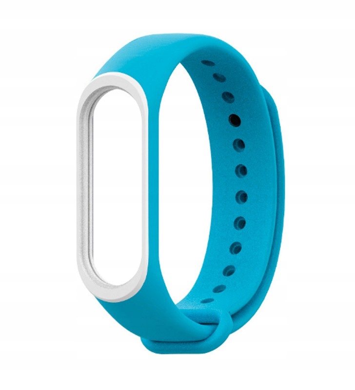 

Opaska Smart Band MI Band Mi5 Mi6 Niebiesko Biały