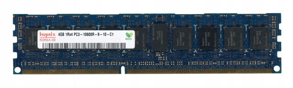 Hynix 4GB DDR3 1Rx4 1333MHz PC3-10600R Reg Ecc