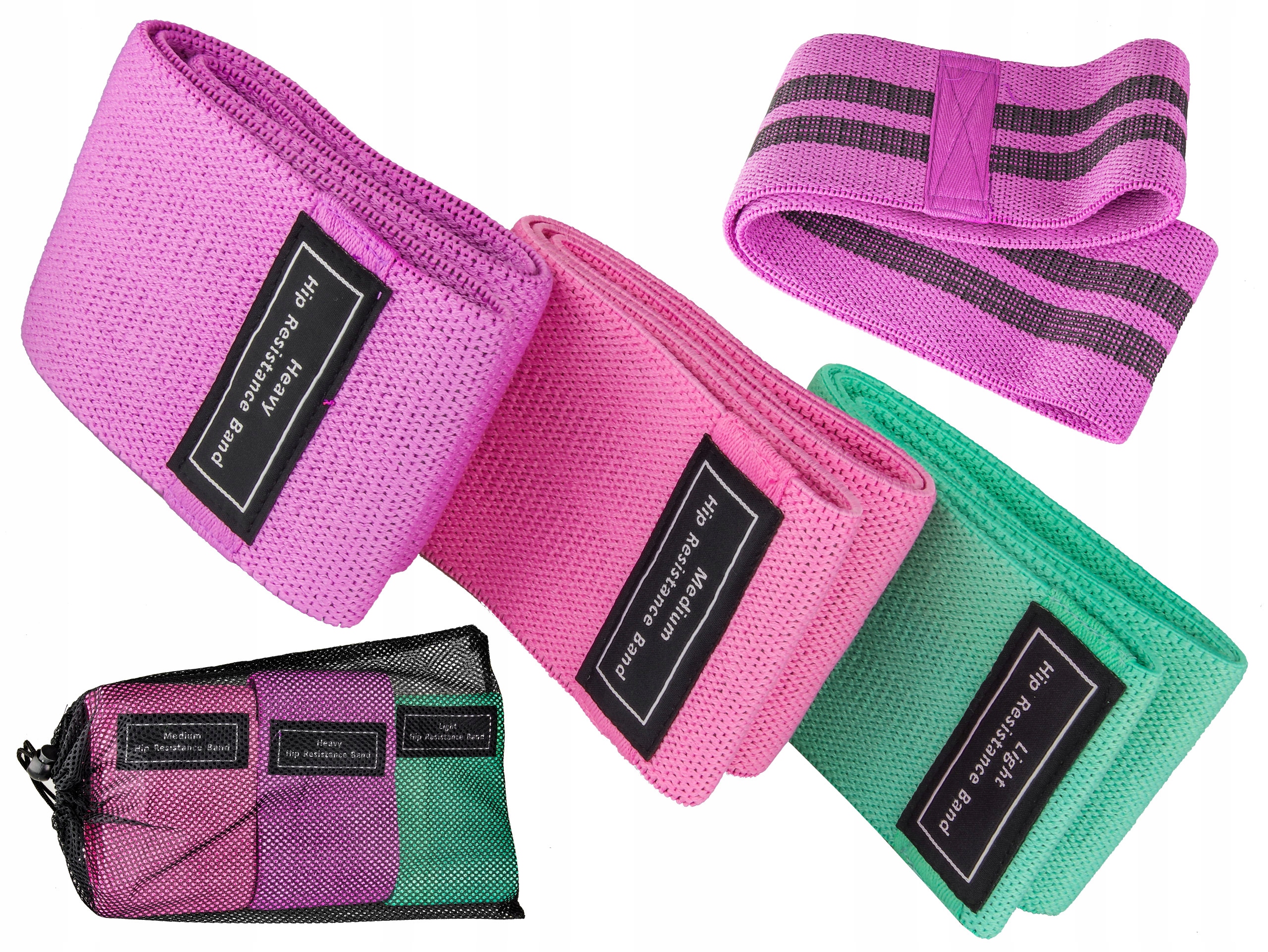 

Taśmy Gumy Oporowe Do Ćwiczeń FT37D Zestaw 3 Szt.