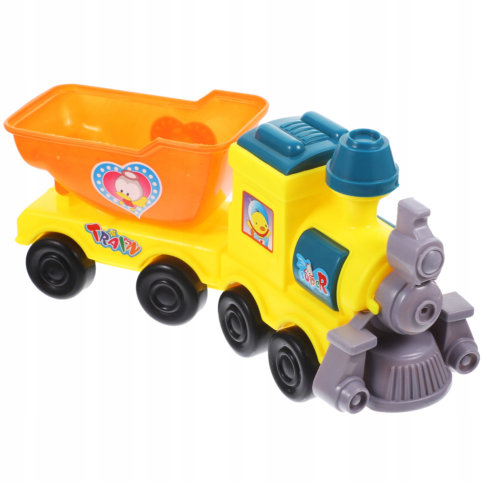 ZABAWKI DO KĄPIELI DLA DZIECI POCIĄG NA PLAŻĘ ŁYŻKA DO PIASKU