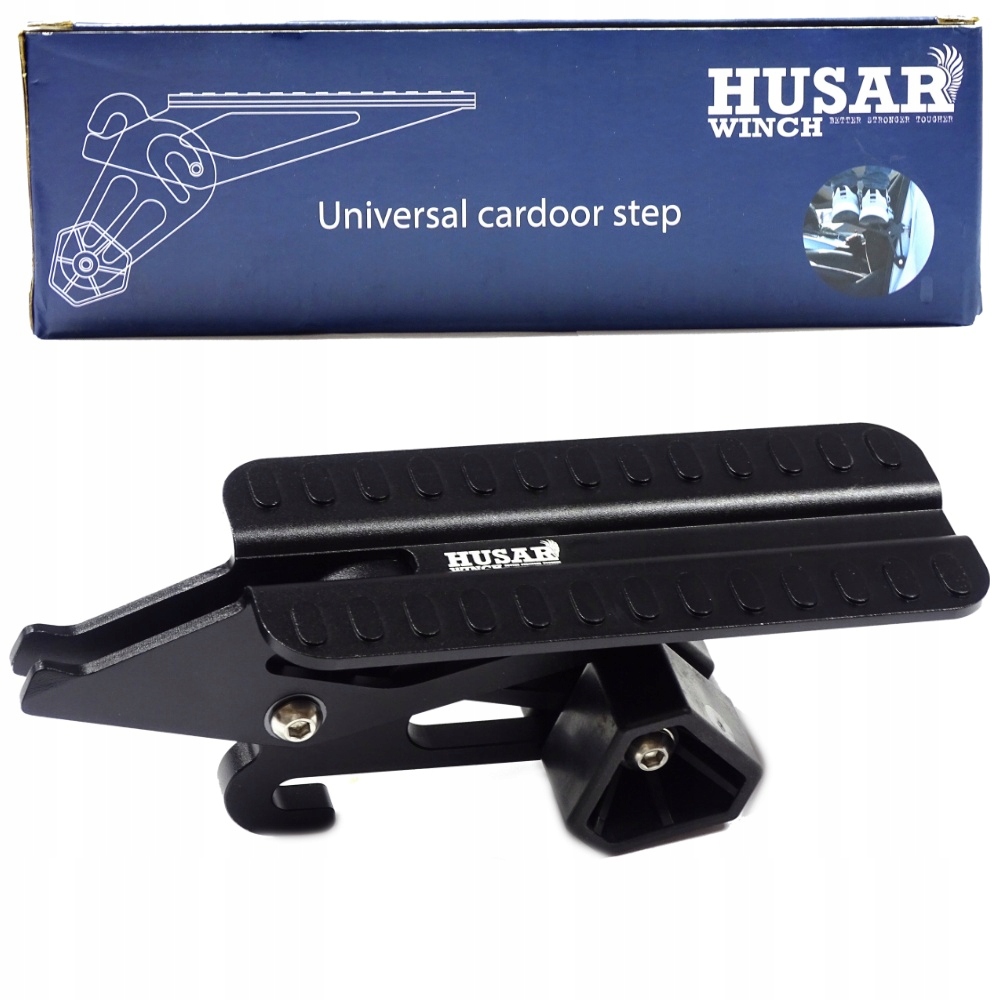 Podest, stopień, wieszany na zawiasie