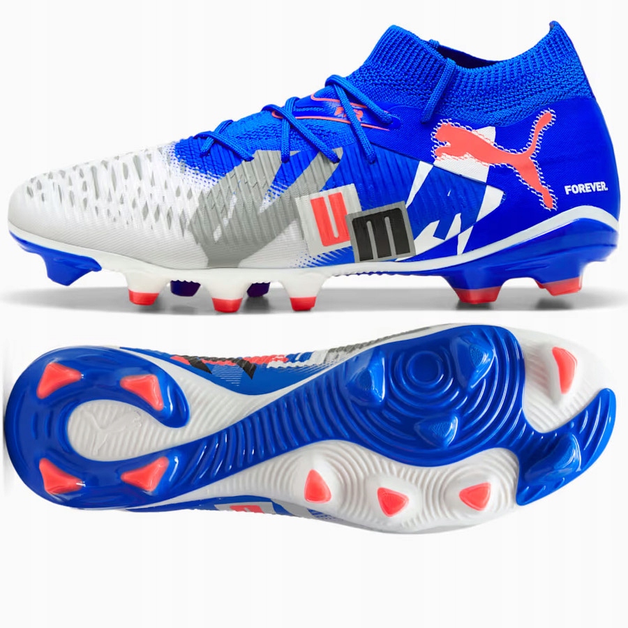 Puma Future 8 Match Forever Fg/ag (44) Boty Lanki Pánské Bílé