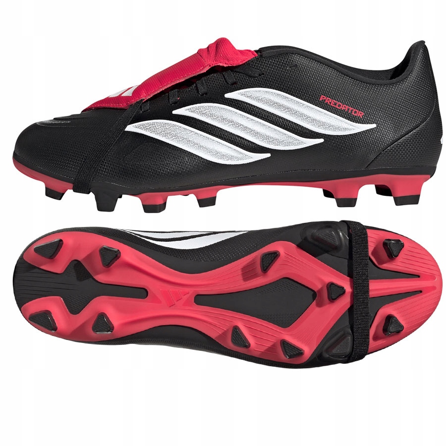 Adidas Predator Club Ft Fg/mg (39 1/3) Boty Lanki Unisex Černá