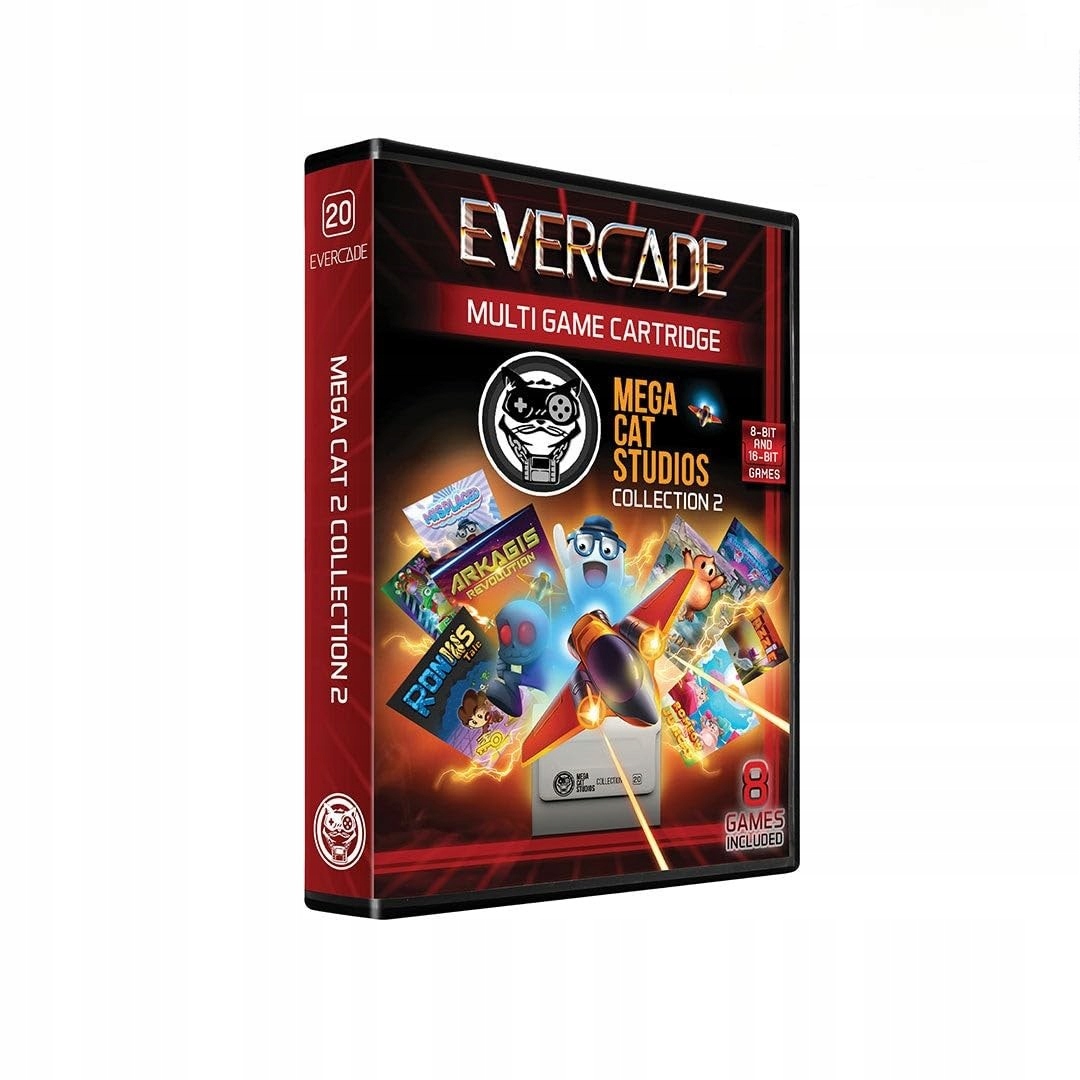 Evercade Zestaw Gier Retro Cat Studios Collection 2 Kartridż