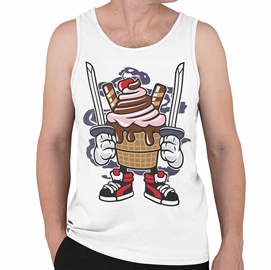 TANK TOP ANIMOWANE ICE CREAM NINJA