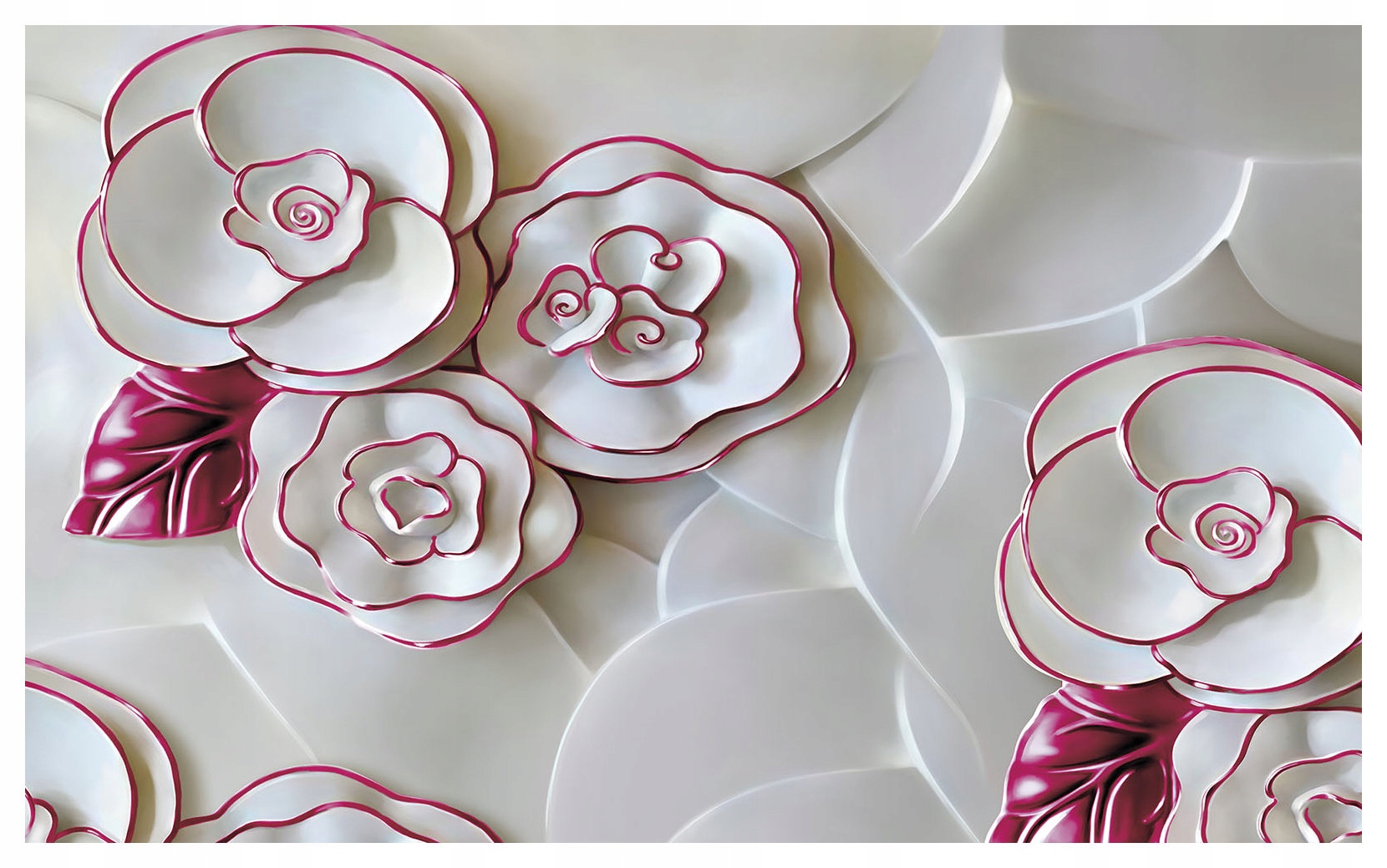 Fototapeta Květinová abstrakce Růže akcenty jemný styl 350x250 lepidlo